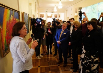 Работы лучших представителей владимирской школы живописи – на выставке в Курчатовском институте в Москве
