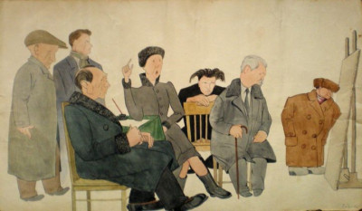 Выставком во Владимире. 1950-е гг.