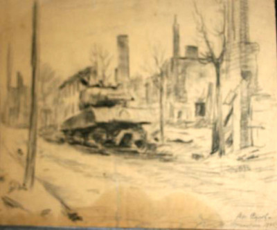 "Германия. г. Штаргард". 1945. Б.,кар.   32х25. МИХМ