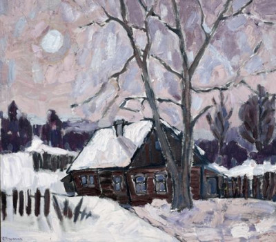 "Дом.Зима". х.м. 80х90 2011