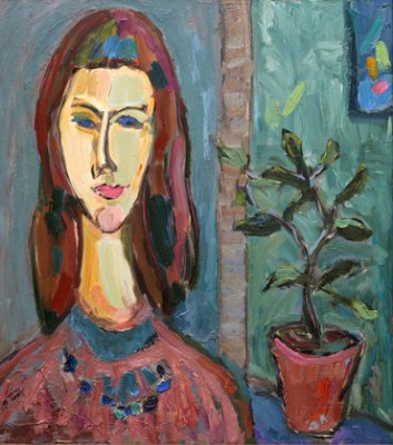 "Её портрет". 60х70 к.м. 2012